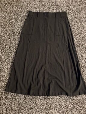 Army Green Max Mara Maxi Women’s Skirt